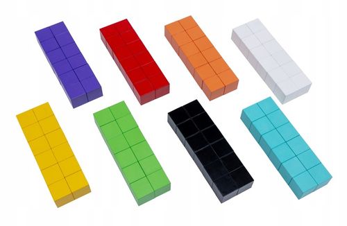 Klocki magnetyczne kostki STEM szcześciany konstrukcyjne 3d 96 elementów na Arena.pl