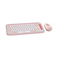 Zestaw klawiatura + mysz LOGITECH Pop Icon Combo Różowy