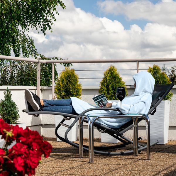 Bluzair - Bluza koc - Błękitny zdjęcie 9