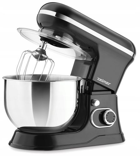 ZELMER ROBOT PLANETARNY ZKR1355 1200W CZARNY DWIE MISY 4,5/5L SMART MIX na Arena.pl