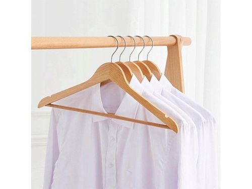 10x wieszak drewniane wieszaki ubrania drewniany wieszak 10 sztuk na Arena.pl