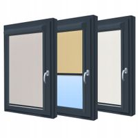 Roleta Zaciemniająca w Kasecie Antracyt VEGAS