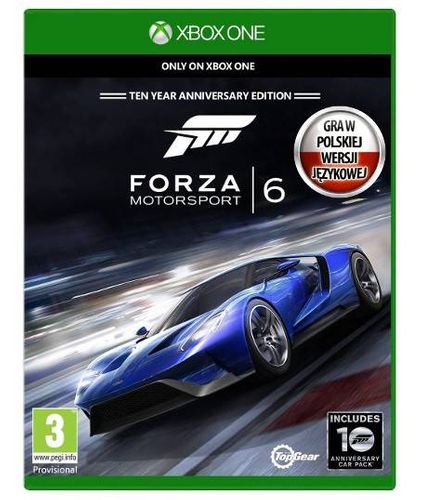 Forza 6 Aniversary Edition PL Xbox ONE Nowa na Arena.pl