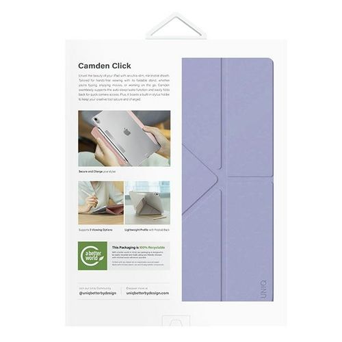UNIQ etui Camden Click iPad Air 13"      (2024/2025) fioletowy/light violet na Arena.pl