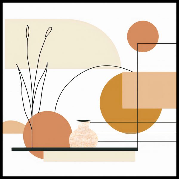 Plakat 100x100cm Terrakotowy Krzyk zdjęcie 2