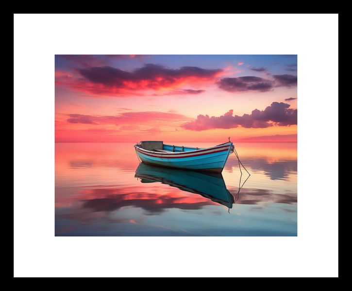 Plakat 20x15cm Spokój przed Połowem zdjęcie 3