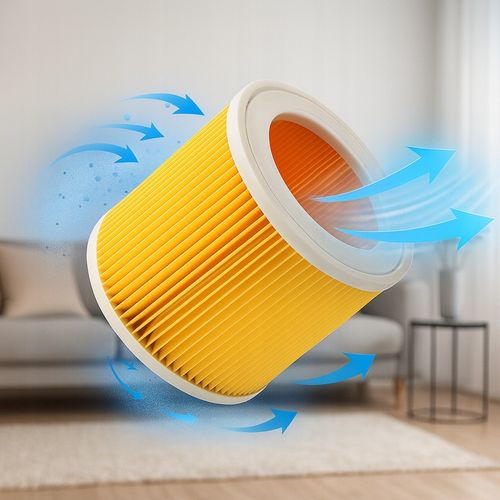 3x Filtr do odkurzacza Karcher Papierowy Harmonijkowy filtr zamiennik na Arena.pl