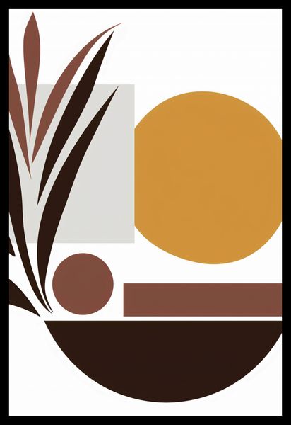 Plakat 68x101cm Stylizacja Roślin zdjęcie 2