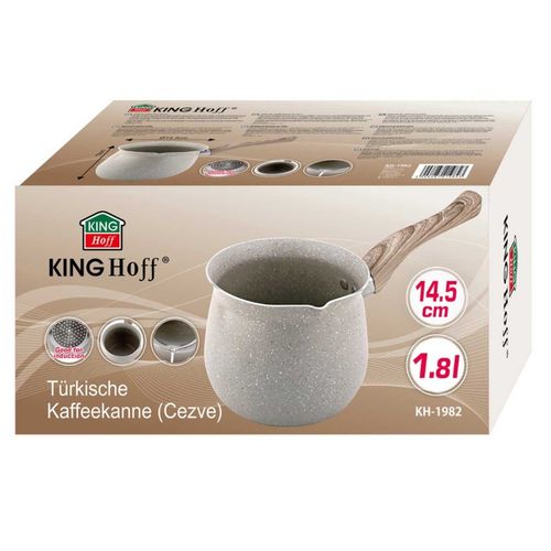 tygielek marmurkowy do kawy po turecku 1,8l kinghoff kh-1982 indukcja na Arena.pl