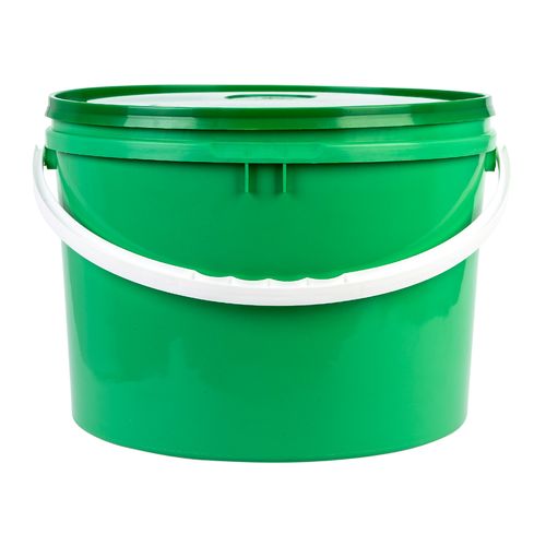 Wiaderko 10 L - pojemnik plastikowy na żywność z wieczkiem na Arena.pl