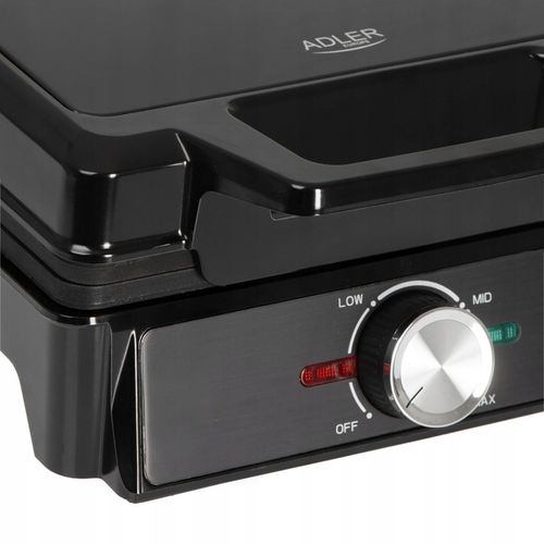 GOFROWNICA 2000W XXL 2 Duże Gofry Regulacja Temperatury NON-STICK na Arena.pl