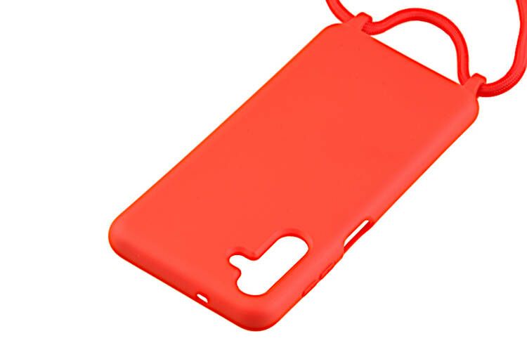 Etui ze sznurkiem RCK do Samsung Galaxy A13 5G / A04s czerwony zdjęcie 3