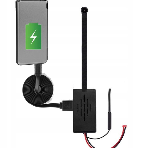 MINI KAMERA SZPIEGOWSKA ELASTYCZNA WIFI JAK GUZIK APLIKACJA DETEKCJA RUCHU zdjęcie 5