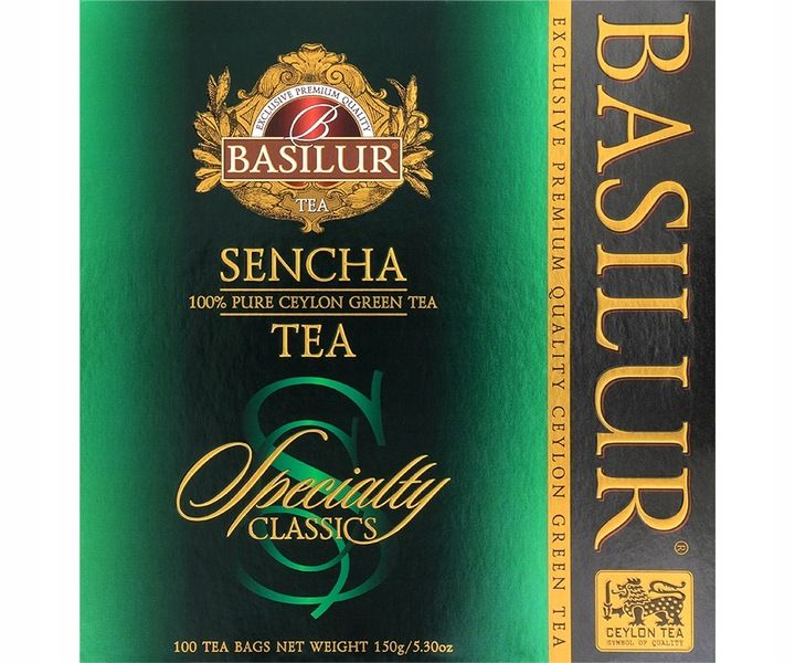 Herbata zielona Basilur Sencha Classics Ceylon - 100 x 1,5 g zdjęcie 8
