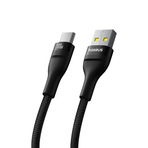 kabel przewód flash 2 usb-a - usb-c 100w 2m - czarny na Arena.pl