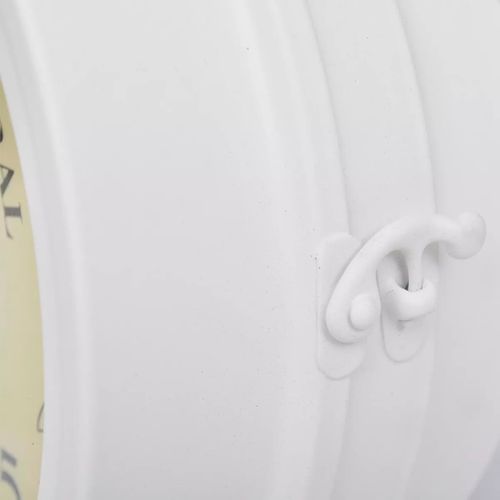 Zegar ścienny w stylu retro (Biały) na Arena.pl