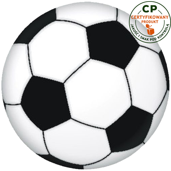 Opłatek na tort Piłka zdjęcie 1