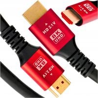 KABEL HDMI 2.1 8K 60Hz / 4K 120Hz UHD HDR eARC VRR 48Gbps SPEED