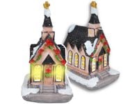 Domek led dekoracja świąteczna święta figurka ozdoba boże narodzenie