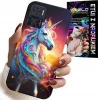 ETUI DO MOTOROLA MOTO E22 / E22I - JEDNOROŻEC WZORY DLA DZIEWCZYNEK PREZENT