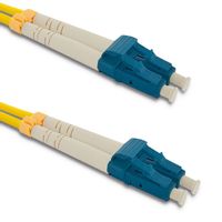 Qoltec Patchcord światłowodowy LC/UPC-LC/UPC SM 9/125 G652D Duplex 1m