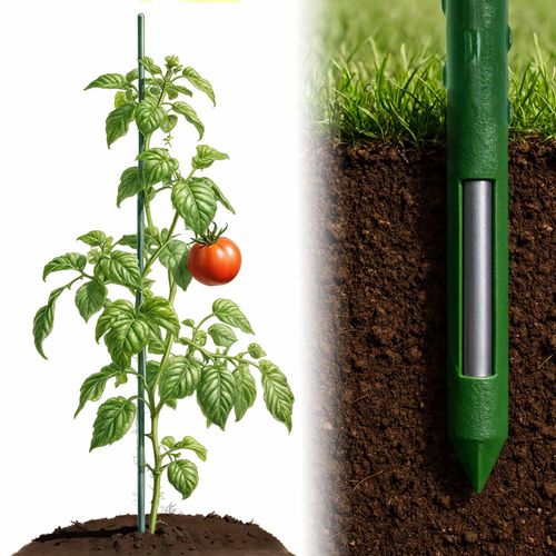 Tyczki do roślin 150 cm Plonos PL-940 zielone 10szt na Arena.pl