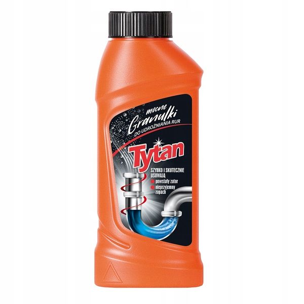 GRANULKI DO UDROŻNIANIA RUR TYTAN 400G zdjęcie 1