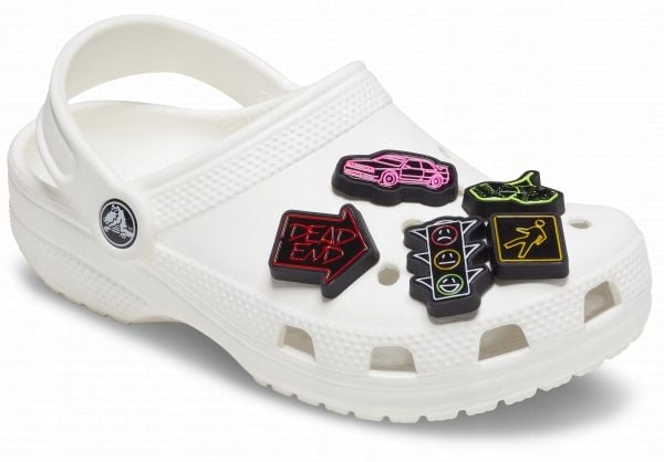 Przypinki Crocs Jibbitz Piny Do Butów Reflective Street 5 Pack zdjęcie 2