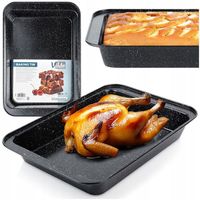 Brytfanna GRANITOWA brytfanka blacha pieczenia mięsa ciasta piekarnika 37cm