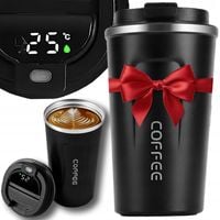 KUBEK TERMICZNY TERMOS 510 ML WYŚWIETLACZ EKRAN LCD SMART NA KAWĘ