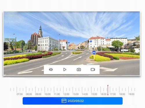 Kamera WiFi SMART IP Zewnętrzna Obrotowa FULL HD 2MPx 1080P 4xZOOM Detekcja na Arena.pl
