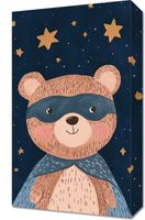 Obraz 30x50cm Wzory dla Dzieci, Chłopca Do Pokoju - Supermiś