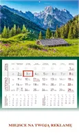 Kalendarz 2026 Ścienny Jednodzielny Góry