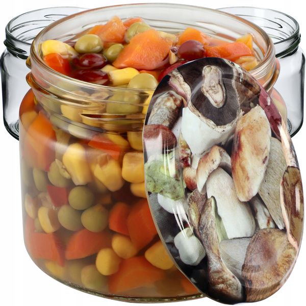 20x Słoiki Na Przetwory Miód 330ml Zakrętki fi82 zdjęcie 11