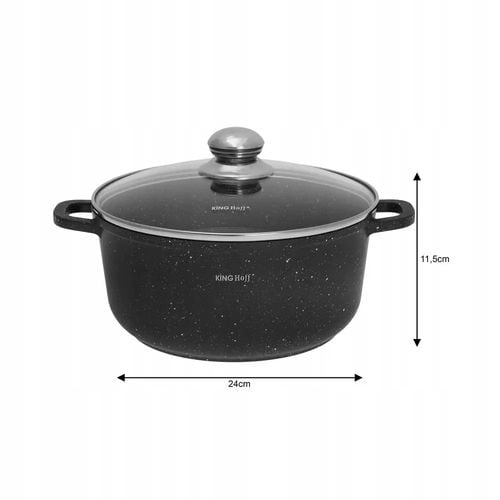 Garnek KINGHOFF KH-1595 24 cm na Arena.pl