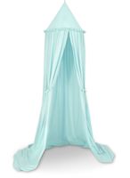 Baldachim wiszący bawełniany do pokoju dziecięcego - jasna mięta