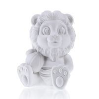 Kolorowanka 3D Lew Figurka gipsowa do malowania