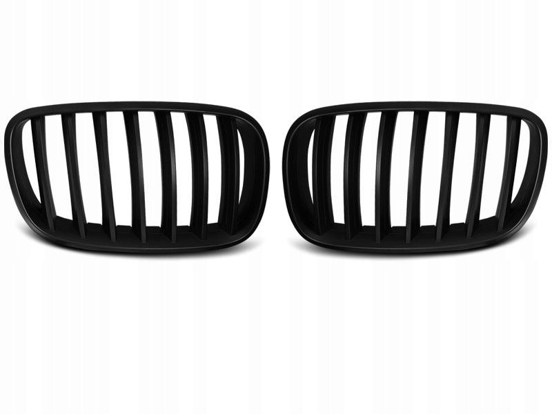 GRILL NERKI BMW X5 E70 X6 E71 08- BLACK zdjęcie 2