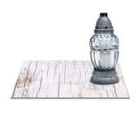 SZKLANA PODSTAWKA POD ZNICZE 40x30cm Dechy 115b