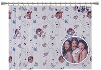 Firanka dziecięca młodzieżowa NUTY muzyka VIOLETTA Disney 550x150 TAŚMA