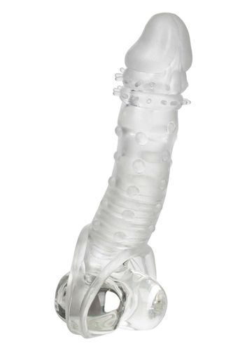 przedłużka na penisa ultimate stud extender calexotics przezroczysta 16 cm na Arena.pl