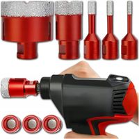 OTWORNICA DO GRESU DIAMENTOWA ZESTAW OTWORNIC 6-68mm BETONU GRANITU