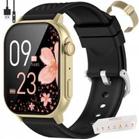 SMARTWATCH damski zegarek GRAVITY ODBIERANIE POŁĄCZEŃ SMS FB KROKI PULS