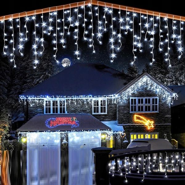 Sople FLASH BIAŁY Zimny 300 LED + ZIMNY FLASH zdjęcie 9