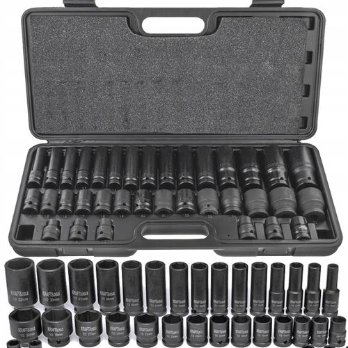 ZESTAW NASADEK UDAROWYCH 8-32 NASADKI UDAROWE 1/2 UDAR 35 ELEMENTÓW na Arena.pl