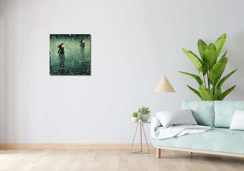 Obraz 50x50cm Pośród Ciszy zdjęcie 2