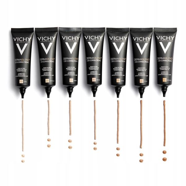 VICHY DERMABLEND Fluid korygujący 25 nude 30 ml zdjęcie 8