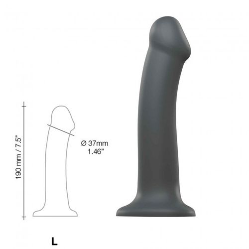 Dildo Mono Density Matte Grey L na Arena.pl