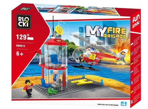Klocki Blocki MyFire Lądowisko Helikoptera na Arena.pl