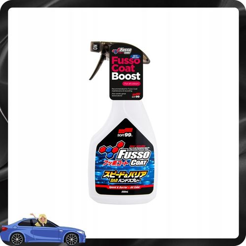 Soft99 fusso coat speed barrier wosk szybki detail zabezpieczenie lakieru na Arena.pl